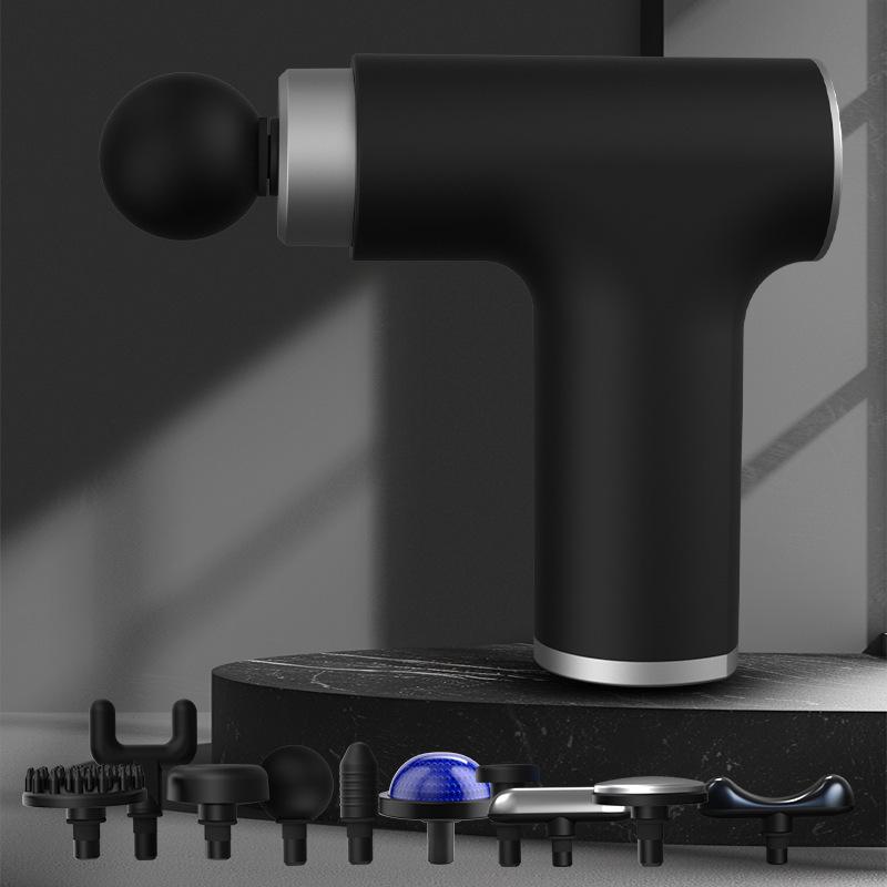 Multifunctional Hot & Cold Mini Fascia Massage Gun with Charging and Compression