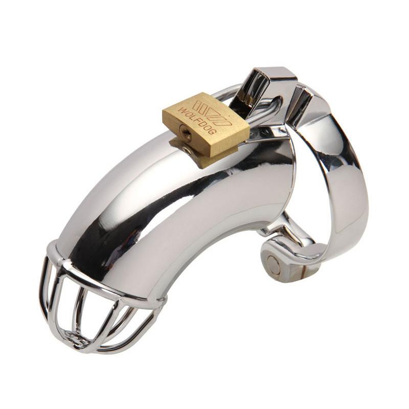 Big Metal Cock Cage Male Chastity Device BDSM Sex Toys for Men Penis Lock Erotic Bondage Husband Loyalty Drop Shipping