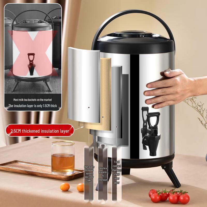 Commercial Stainless Steel Insulated Beverage Dispenser