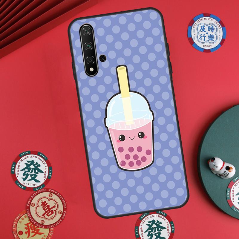 Boba Milk Tea For Huawei Nova 11 Pro 9 10 SE Y60 Y70 Y90 Y61 Y91 Y72 Y73 12i 11i 8i P20 P30 P40 Lite Case