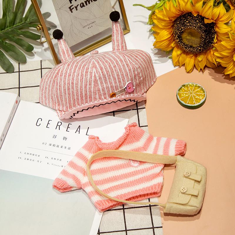 Internet-famous Hyaluronic Acid Duck Clothing Accessories. Hyaluronic Acid Duck 30cm Hat Set With Accessories. Little Yellow Duck Accessories.