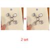 Spille in metallo per pantaloni e gonne da donna, jeans, clip per vita regolabile, accessori per abbigliamento, cucito, set di spille da donna, spille per stringere la vita