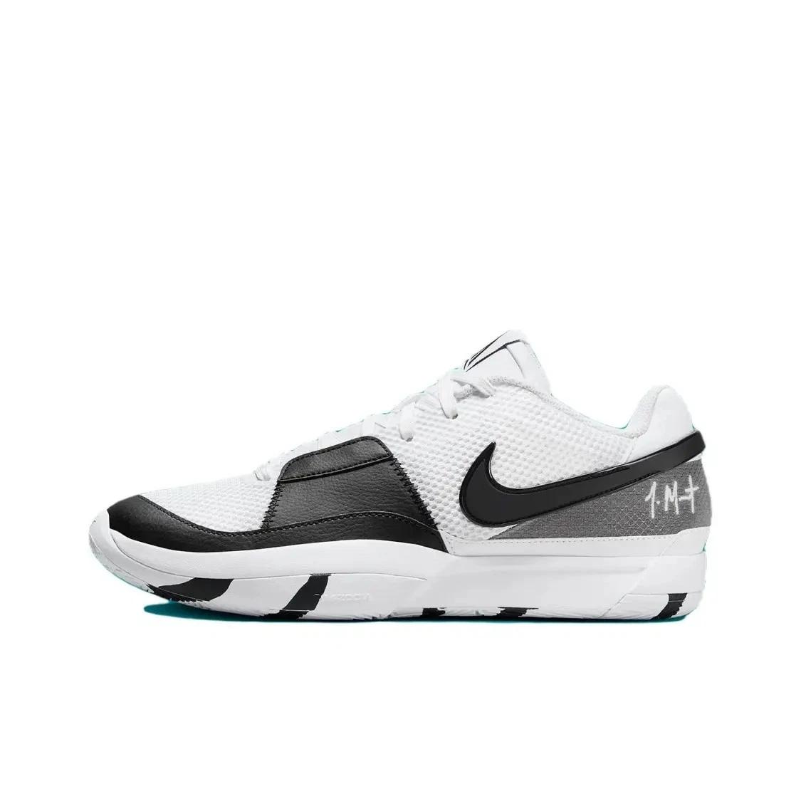 

Nike Ja 1 EP DR8786-101 Мужские размеры EU 40.5 чёрный/белый