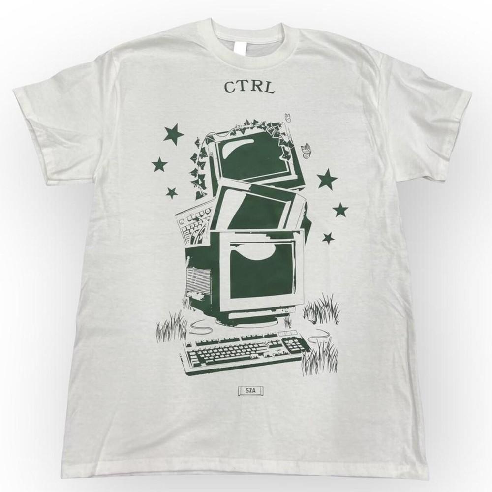 Remake SZA CTRL tour short sleeve white color classic shirt KV32745 Unisex T-Shirt