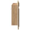 LED Mirror Cabinet with Shelf Artisan Oak 100 X 12 X 45 Cm