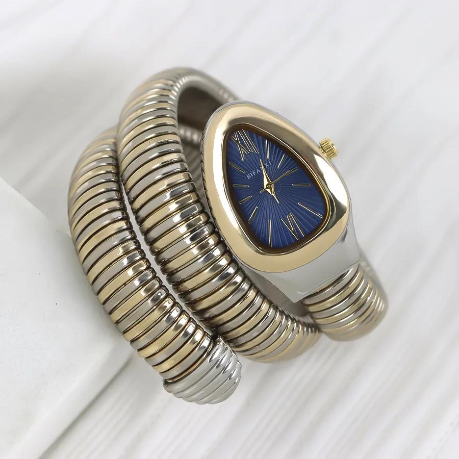 

Прості унікальні кварцові годинники жіночі змія золото гарячий продаж класичний стиль годинник для жінок блиск розкішні жіночі годинник годинник Relogio