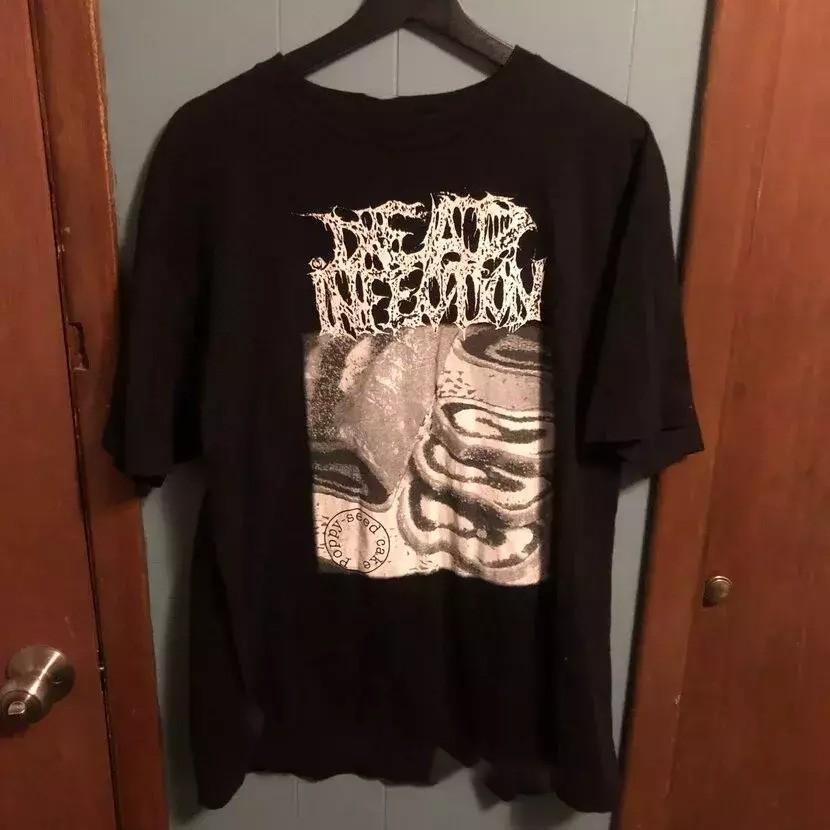 

New Popular Dead Infection Unisex Black Cotton T Shirt Full Size S-5XL Unisex T-Shirt XXXXL