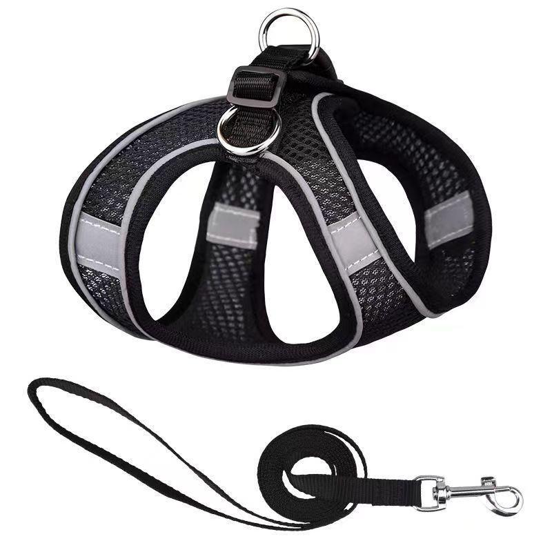 Anti-Escape Vest-Style Harness for Small Dogs & Cats