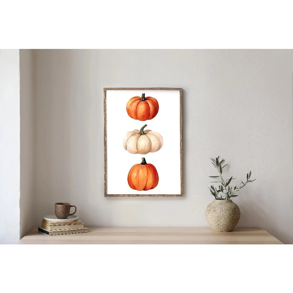 1pc Pumpkin Spice poster, Autumn poster, autumn decoration, Pumpkin, Autumn, Farm Fresh Pumpkins, autumn decoration poster,