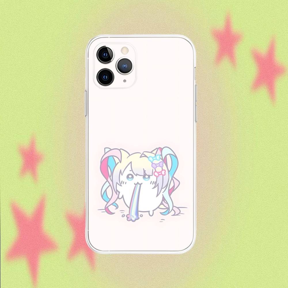 

Needy Girl Overdose Kangel Phone Case For iPhone 16,15,14,13,12,11 Pro,Max,Plus,X,XS,XR,SE,Mini Transparent Silicone Soft iPhone12mini