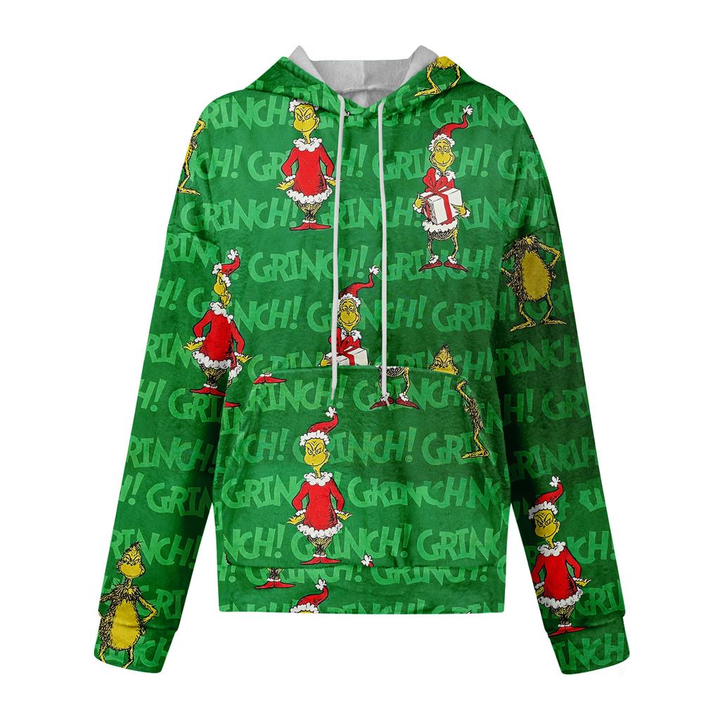 Dámské mikiny Oversized Zimní Plyšové Roztomilé Mikiny Pulovr Trendy Podzimní Zimní Oblečení