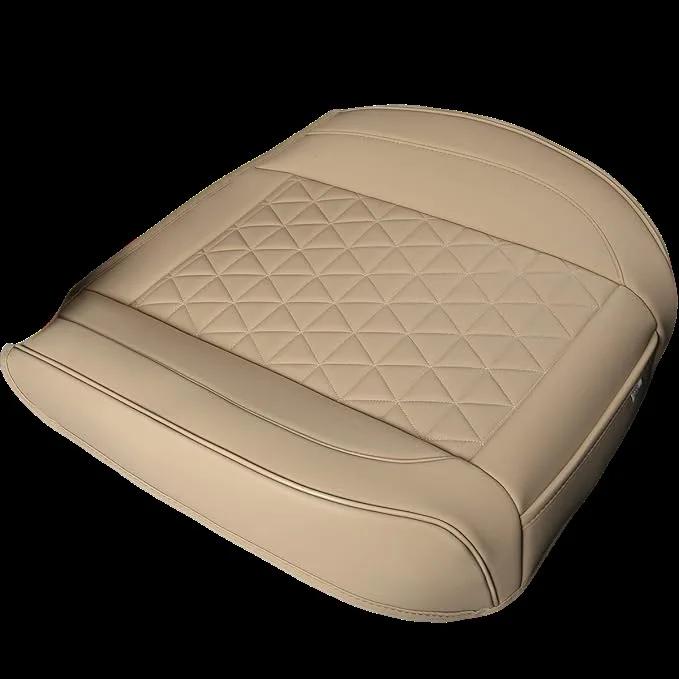New Front Car Seat Cover PU Leather Cars Seat Cushion Automobiles Seat Protector Universal Car Chair Pad Mat Auto Accessories