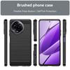 For Realme V50s 5G Case Shockproof Carbon Fiber Texture TPU Cell Phone Cover