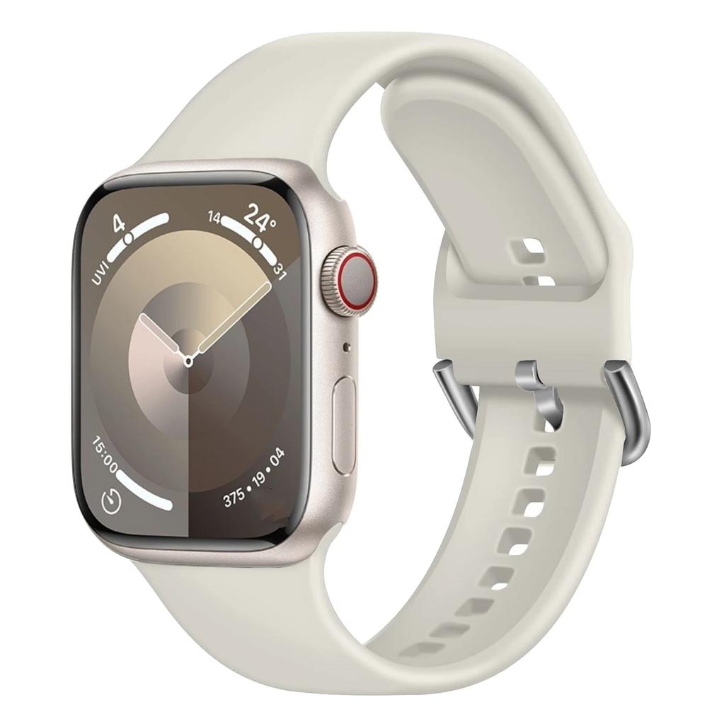 Silicone Strap For Apple Watch Band 11 10 9 8 7 46mm 42mm 45mm 41mm Ultra 3 49mm Sports Bracelet iWatch 6 5 4 SE 44mm 40mm Belt