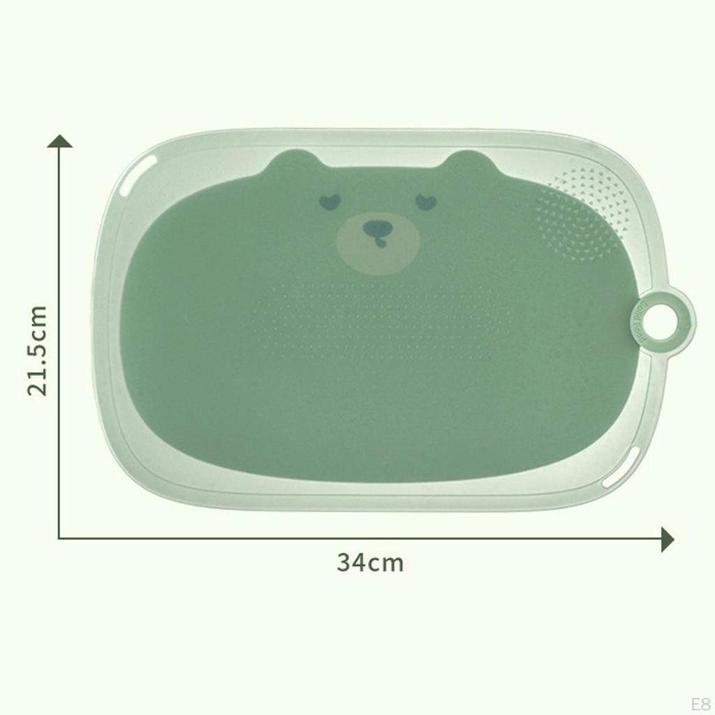 Cartoon Cutting Board Chopping Creative Easy To Clean Household Multifunctional with Anti Slip