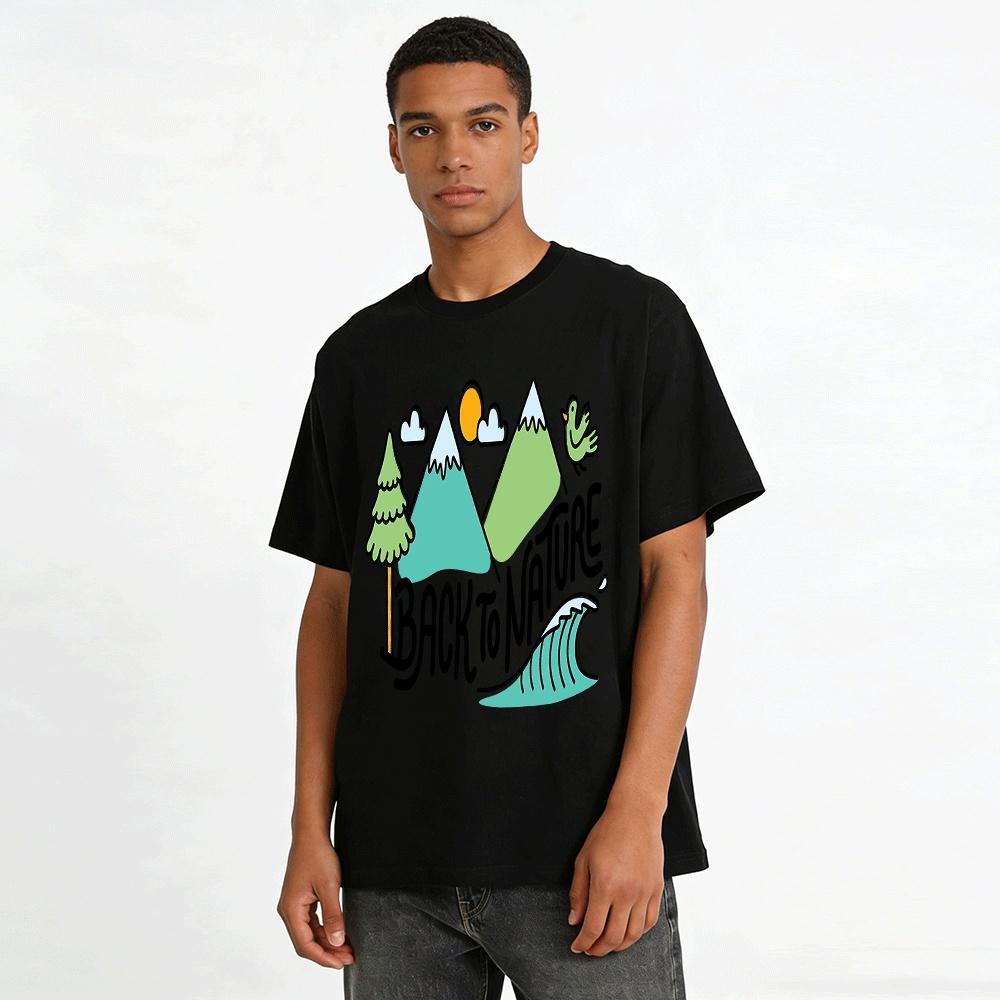 Back to NatureT Pure cotton T-shirt