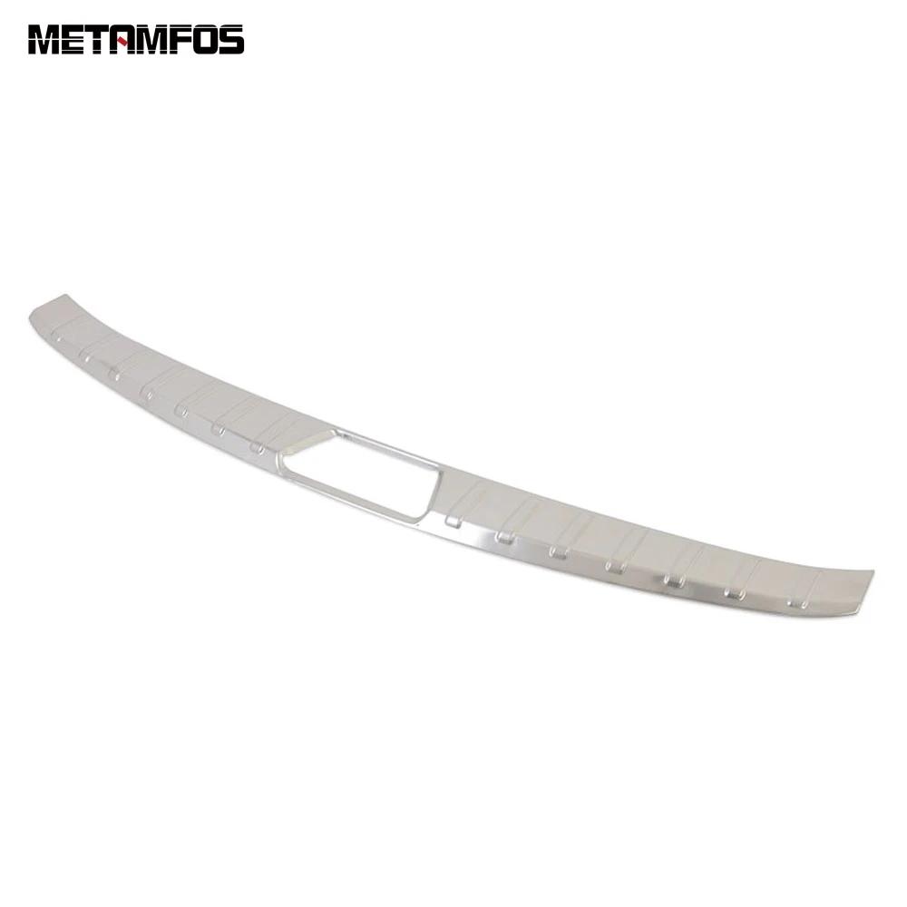 Accessories For Subaru Forester SK - 2024 Stainless Rear Trunk Bumper Foot Plate Tailgate Door Sill Scuff Guard Plate