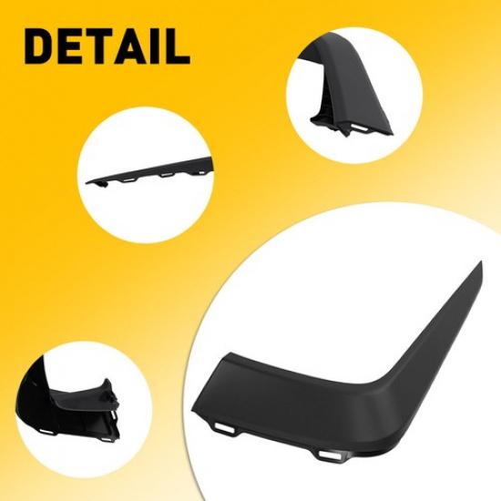 For - Honda Pilot Front Driver Bumper Upper Garnish Molding Cover Trim