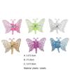 Garden Support Clips Useful Eco-friendly Convenience Plant Fix Clips Butterfly Colorful Plant Support Clips Garden Support Clips