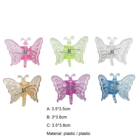 Garden Support Clips Useful Eco-friendly Convenience Plant Fix Clips Butterfly Colorful Plant Support Clips Garden Support Clips