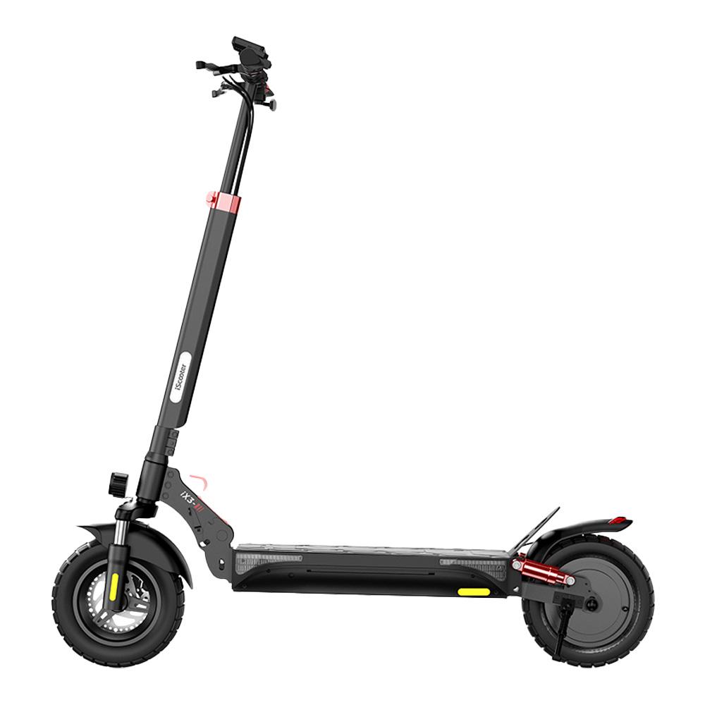 iScooter 800W Electric Dirt Scooter with 40km/h, 48V10Ah, Full Suspension, 10" Off-Road Tires, LCD Display, Dual Disc Brakes, IPX4 Waterproof