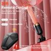 Heated Remote Vibrator 10 G-Spot/Anal Modes 10 Vibrations Suction Cup Dual-Purpose Sex Toy Women Couples