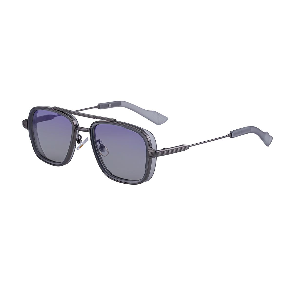 

JYL TS Men s Retro Punk Square - Driving Outdoor Sun-Protective WF-5G336 c-3867 темно-коричневого кольору