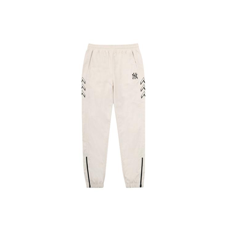 MLB Casual Pants Unisex Beige Moderate Cuffed Pants 31WPU9111-50B M