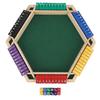 Shut The Box Dice Game 6 Players 6 Colors Sided Wooden Tabletop Shut The Box Game With