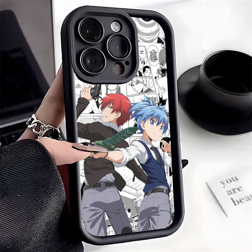 

Assassination Classroom Phone Case For IPhone 17 Pro Max 16 15 14 Pro Max IPhone 13 Pro Max 11 Plus Silicone Cover iPhone 16 Plus