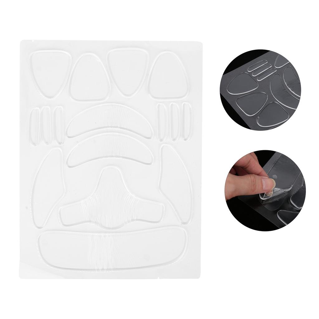 16 Bucăți Paduri Antirid din Silicon Reutilizabile pentru Față, Frunte, Bărbie, Set Plasturi pentru Netezire