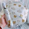 Pink Polka Dot Rilakkuma Sun Umbrella, Dual-Use for Sun and Rain, Uv Protection, Foldable 70% Off Umbrella for Women