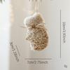 Champagne Christmas Hanging Decoration Foam Wrap Cloth Xmas Ball Ornament Alien Christmas Tree Christmas Tree Ornament