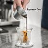 Espresso Cup, 304 Stainless Steel Coffee Measuring Cup, Espresso Extraction Cup, Ounce Cup, Kitchen Barista Tools
