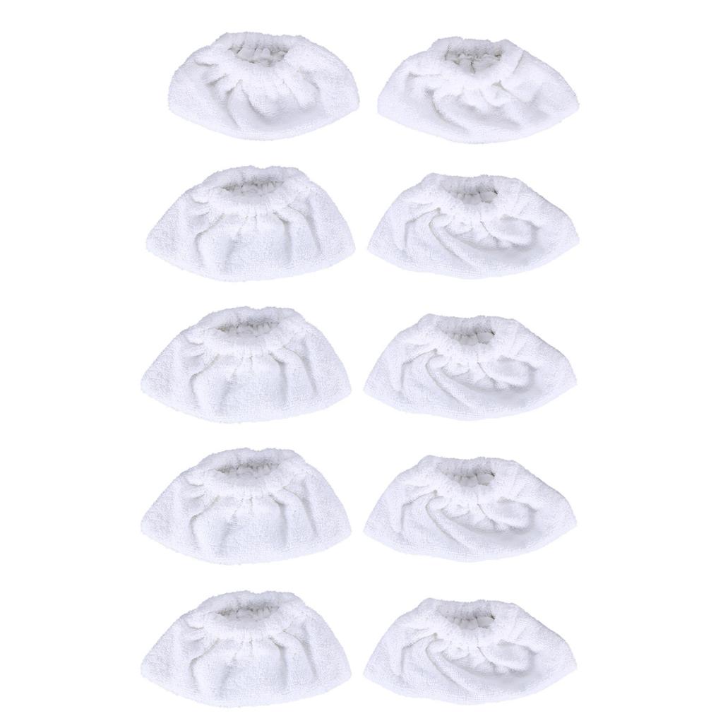 6/10 Pack Microfibre Cloth Cover Set Replacement for Steam Cleaner SC1 SC2 SC3 Hand Nozzles Covers Accessories