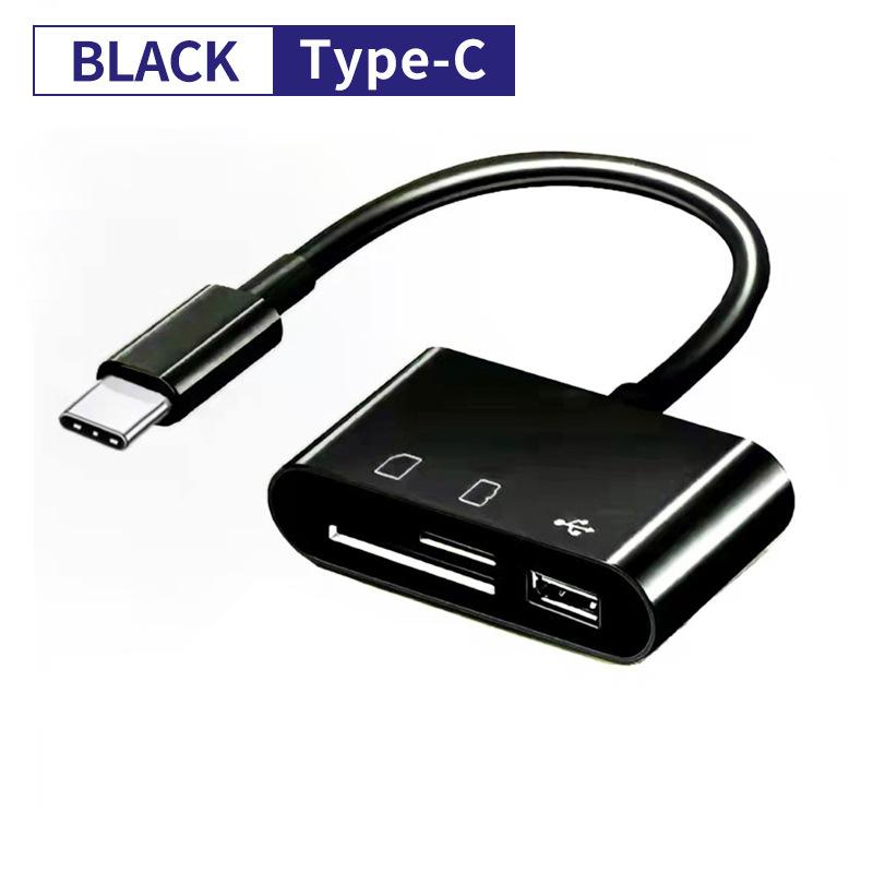 USB Type C Card Reader To SD TF USB Connection Smart Memory Card Reader Adapter For Macbook Cell Phone Samsung Huawei Samsung