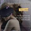 Bluetooth Sleep Mask with Headphones - Wireless, Light-Blocking, for Travel & Dorms, Answer Calls & Enjoy Music