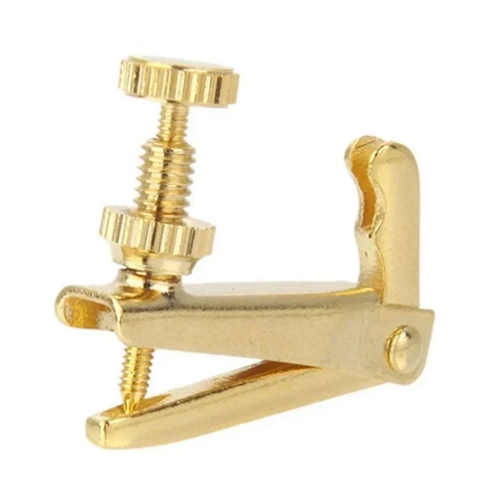 Golden Tuning Screw 4/4 Violin Fine Tuner Violin Tuning Screw  Replacement Part