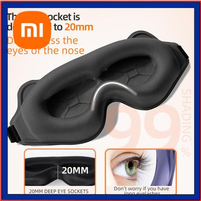 Xiaomi 3D Sovemaske Blokerer Lys Blød Polstret Sovemaske Til Øjne Slaapmasker Øjenskygge Bind For Øjnene Sovehjælp Ansigtsmaske Øjenplaster