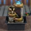 Gifts Desktop Water Kit Waterfall Fountain Portable Tabletop Soothing Relaxation Lucky Fengshui Zen Meditation Home BZ4LDQ
