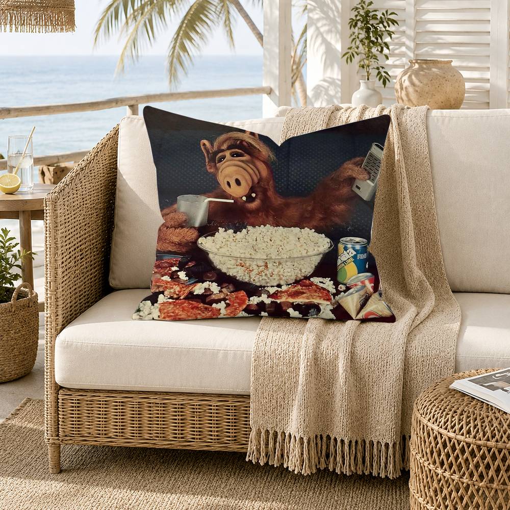 TV Series Alf Pillow Case for Sofa Living Room Home office Decor Protective Cover