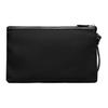 Bally Logo Zip Closure Leather Clutch Men Clutch Black White Red 6310504