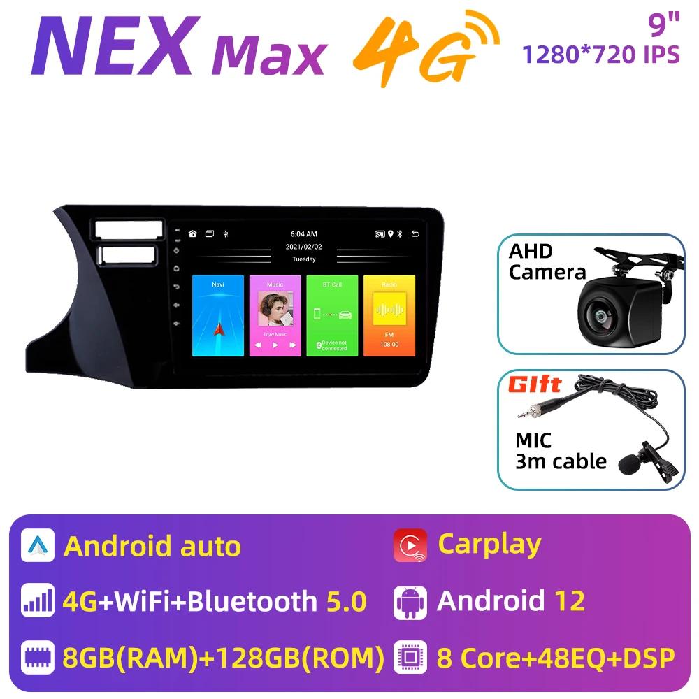 2 Din Android Car Radio Stereo For Honda City 2014 - 2019 GPS Navigation Autoradio Car Multimedia Player Audio Head Unit Audio