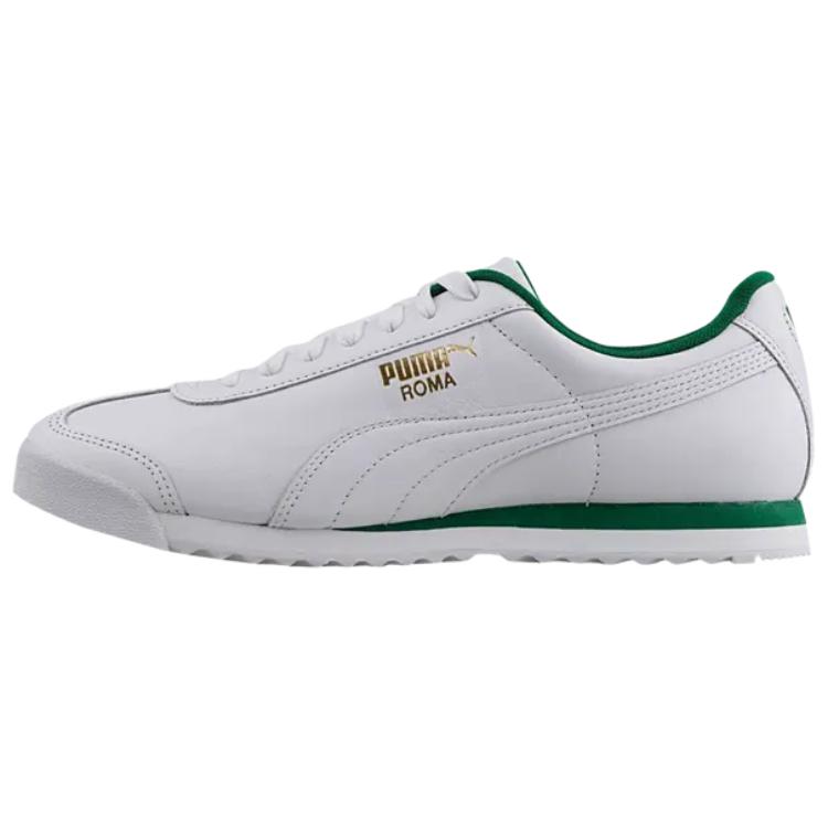Puma Roma Classic White Amazon Green Men Sneakers 365598-03