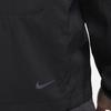 Nike Solid Color Logo Zip Hoodie With Pockets Men Jackets Black DX6884-010