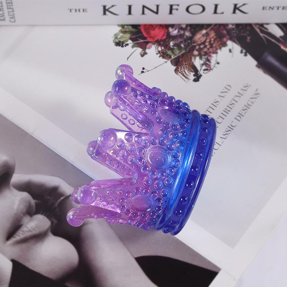 Crown Storage Box Silicone Mold Ring Jewelry Display Holder Ashtray Resin Mould DIY Epoxy Resin Crystal Making Crafts