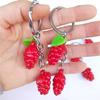 Fashion Chinese Cabbage Keychains Car Keyring for Bag Purse Jewelry Accessory