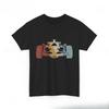 T-shirt Voiture de Course Racer Amateurs de Voitures de Course T-shirt Vintage Élégant T-shirts Rétro Féminins Frais Chic Créatifs Hauts Imprimés pour l'Été
