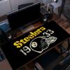 Pittsburgh Steelers Mouse Pad, Large Gaming Desk Mat, Non-slip XXL Mousepad for Laptop & Tablet, Mini PC Playmat with Stitched Edges