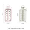 2-in-1 Ice Ball Maker Water Bottle
